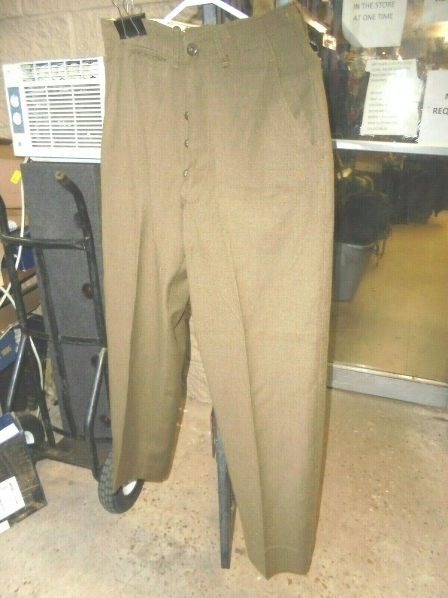 スーツ marka TUMBLED WOOL SERGE OFFICER PANTS marka TUMBLED WOOL SERGE OFFICER PANTS