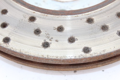 1997-2004 MERCEDES R170 SLK230 SLK320 FRONT LEFT OR RIGHT DRILLED BRAKE ROTOR - Picture 5 of 14