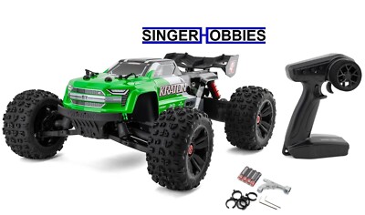 ARRMA ARA4408V2T4 Kraton 4S V2 BLX RTR 1/10 4WD Brushless Monster Truck Green HH
