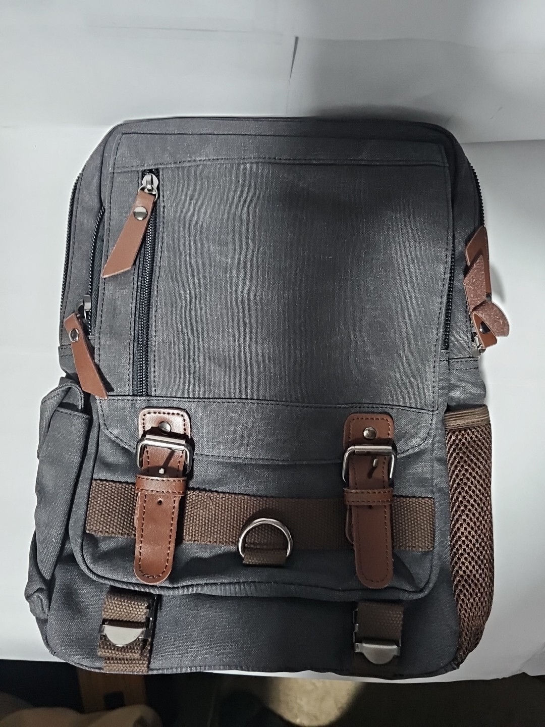 Crossbody Sling Bag Canvas Messenger Shoulder Bag for Men and Women-image