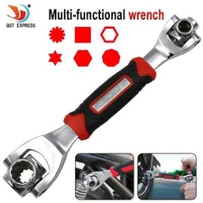 Wrench 8 in 1 Tools Socket Works with Spline Bolts Torx 360 Degree