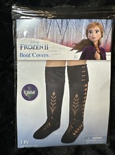 Disney Frozen 2 Princess Anna Boot Covers Halloween Costume Accessory