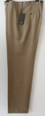 S`OLIVER NEU  BUSINESS KLASSIKER HOSE Gr. 90   SENF  NEU