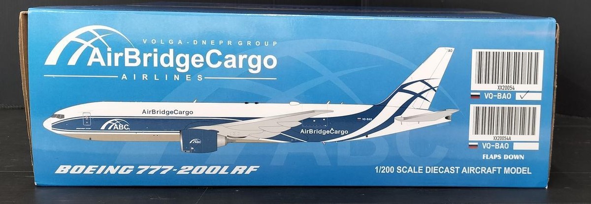 Jcwings 1/200エアブリッジカーゴ B777-200LRF Jcwings 1/200エアブリッジカーゴ B777-200LRF - メルカリ