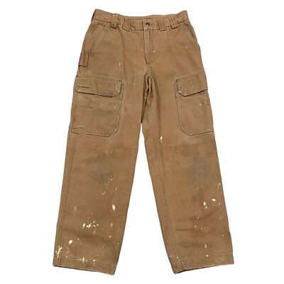 Duluth Trading Co Fire Hose Relaxed Fit Cargo Work Pants 32x29