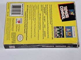 MTV Remote Control NES Game Cartridge, manual, Original Box