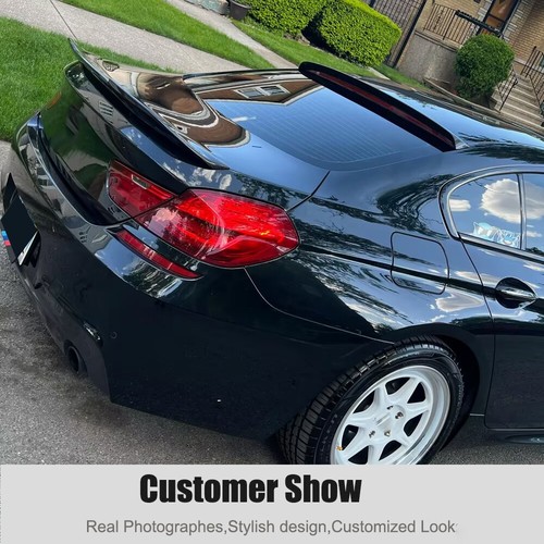 Real Carbon Rear Roof Spoiler Lip Wing for BMW F06 M6 650i Gran Coupe 2012-2019 - Picture 2 of 12