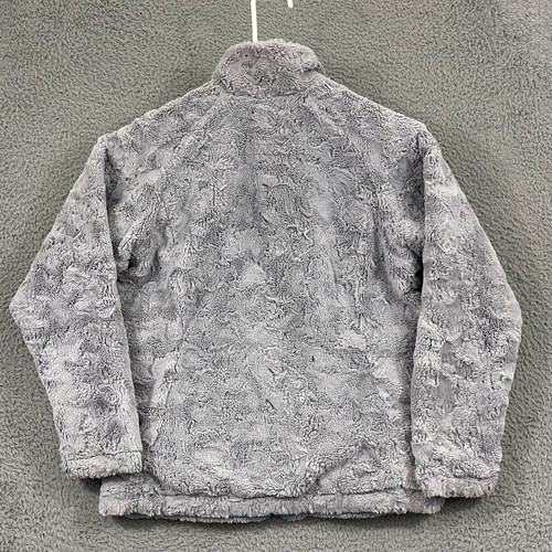 The North Face Jacket Girls XL Reversible Fleece Fuzzy Outdoors Hiking Youth - Picture 9 of 12