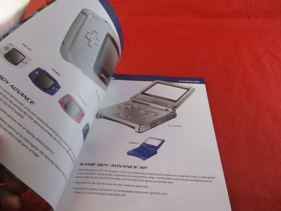 Nintendo Special E3 2003 Promo Product Catalog Gamecube GBA Mario Kart Zelda - Image 2 of 4