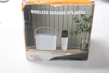 Karaoke K12 Machine Portable Bluetooth 5.3 PA Speaker System with 1 Wireless Mic