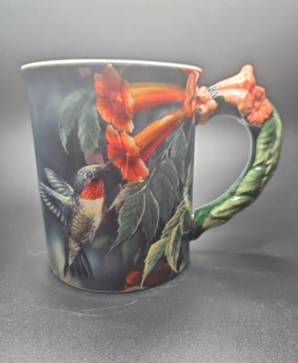 Wild Wings Hummingbird Sculptued Coffee Mug Rosemary Millette 2009