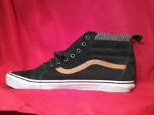 Vans Off The Wall Suede Sneakers US Men's 13 Black White Brown