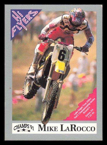 1991 Champs Hi Flyers Motocross Racing Trading Cards You Pick Choose READ - Picture 31 of 32
