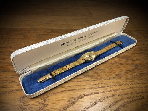 MONTINE of Switzerland Ladies' 17 Jewels Mechanical Watch - With Original Case