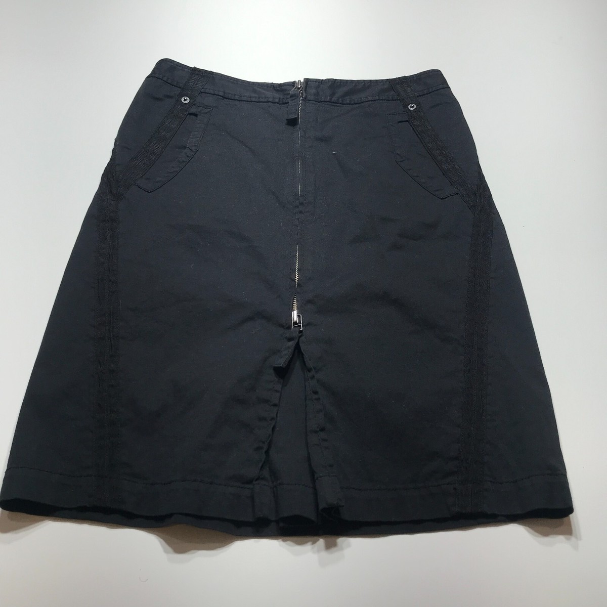 スカート ARMANI EXCHANGE Woman Skirt Black 6DYN77YJ9WZ AX Armani Exchange Skirt Womens Size 2 Black Front Zip