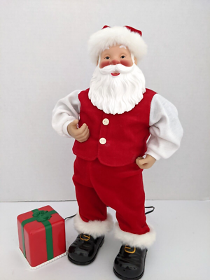 VTG Radio Shack Christmas Rockin Santa Animated Singing Dancing 60