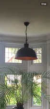 Large Maisons du Monde retro vintage industrial pendant ceiling light