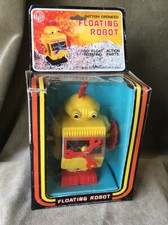 Vintage Toy Robot Floating Robot Mint In Box 1970