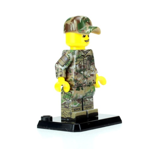 Battle Brick Custom Army Soldier Duty Uniform OCP made with real LEGO® minifig - Picture 3 of 4