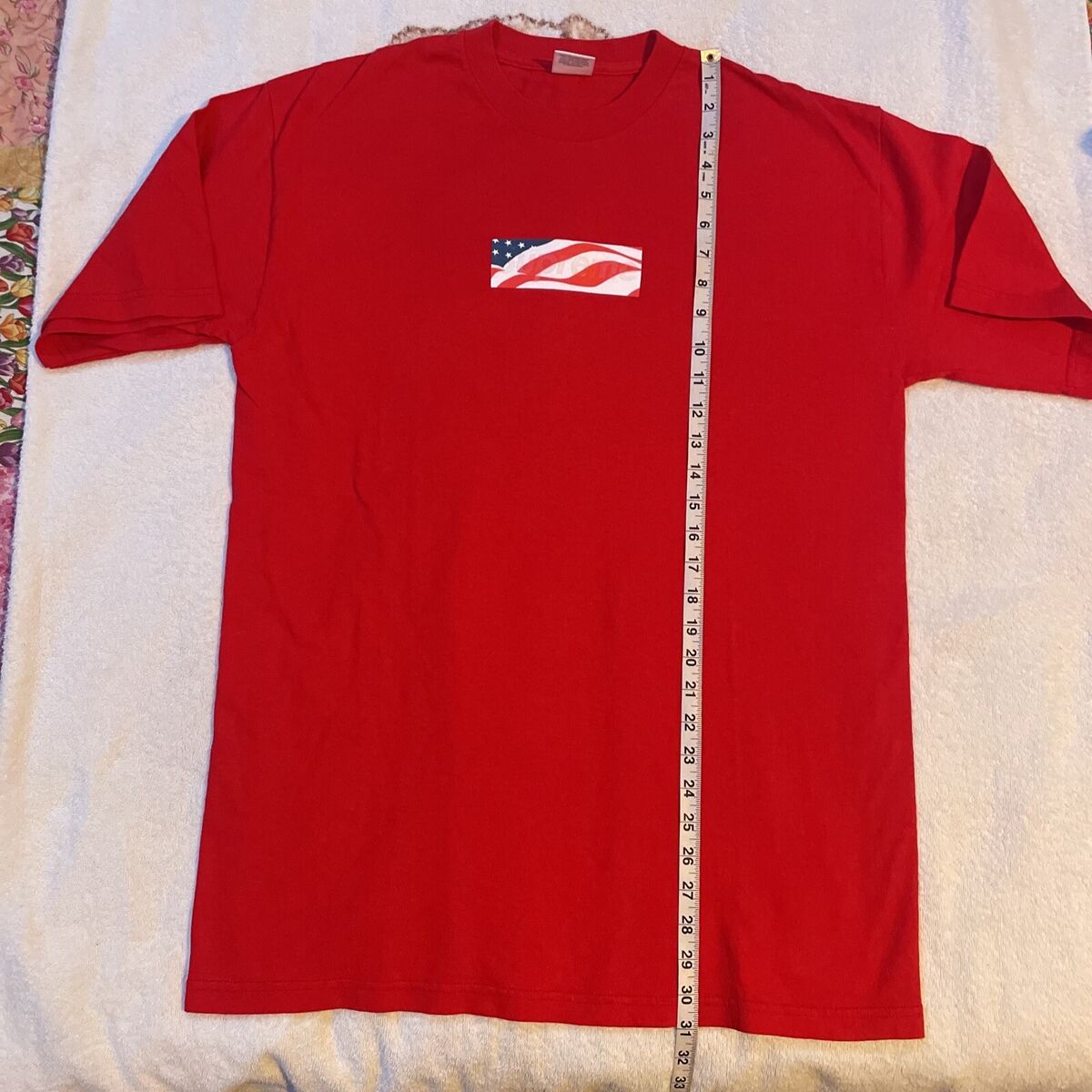 Vintage 2002 Supreme 9 11 Box Logo Short Sleeve Tee Shirt Vintage 2002 Supreme 9 11 Box Logo Short Sleeve Tee Shirt