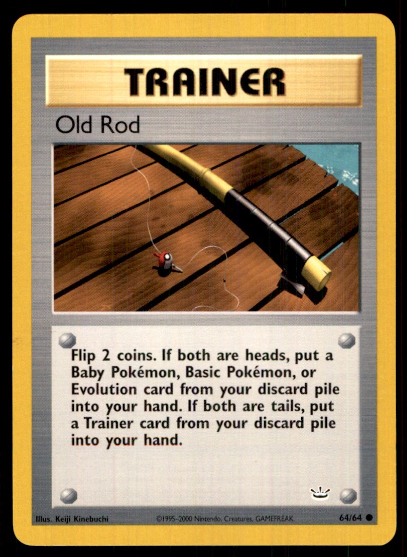 2001 Neo Revelation Unlimited Old Rod Common #64