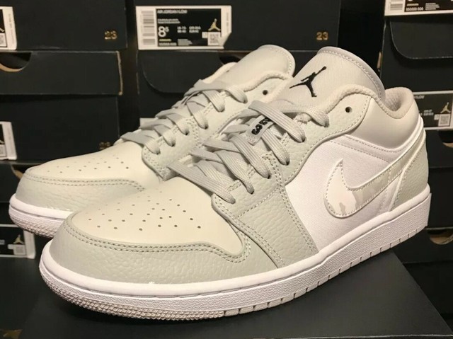 Jordan 1 Low White Camo Swoosh GS | Release | Dead Stock Sneakerblog