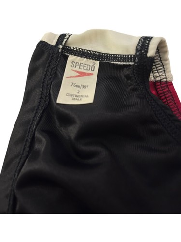 Vintage MADE IN BRITAIN Speedo 100% Nylon Mens Swim Brief 30/76cm Drawstring 70s - Picture 10 of 16