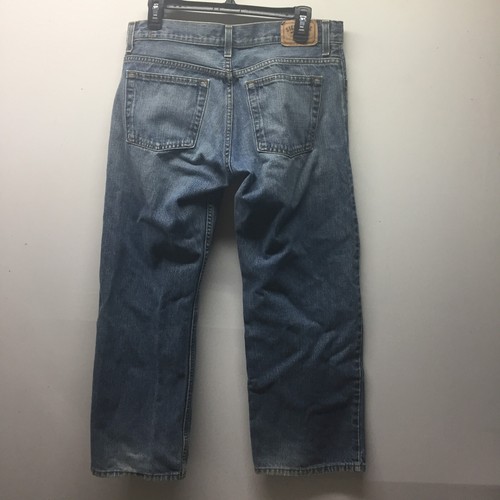 Jean signature Levi’s taille 16 Husky coupe régulière jambe droite denim vieilli - Photo 5/5