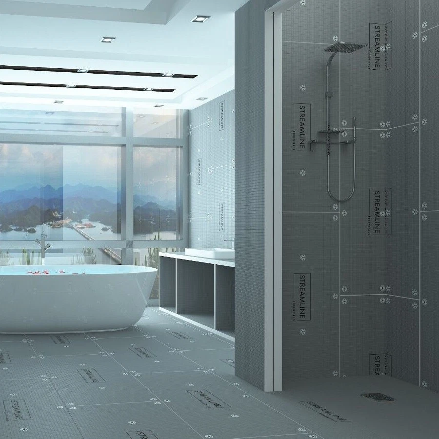 High-Quality Tile Backer Board 10-Pcs - Waterproof & Mold Resistant, 1/2" 3x5 ft - Image 3 of 4