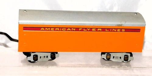 Prewar American Flyer O 1937 Hiawatha 4-4-2 Pro Repainted Shell & Tender only - Picture 14 of 24
