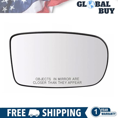 New Exterior Power Mirror Glass Manual Folding Fits Right Side For 2011-21 Dodge