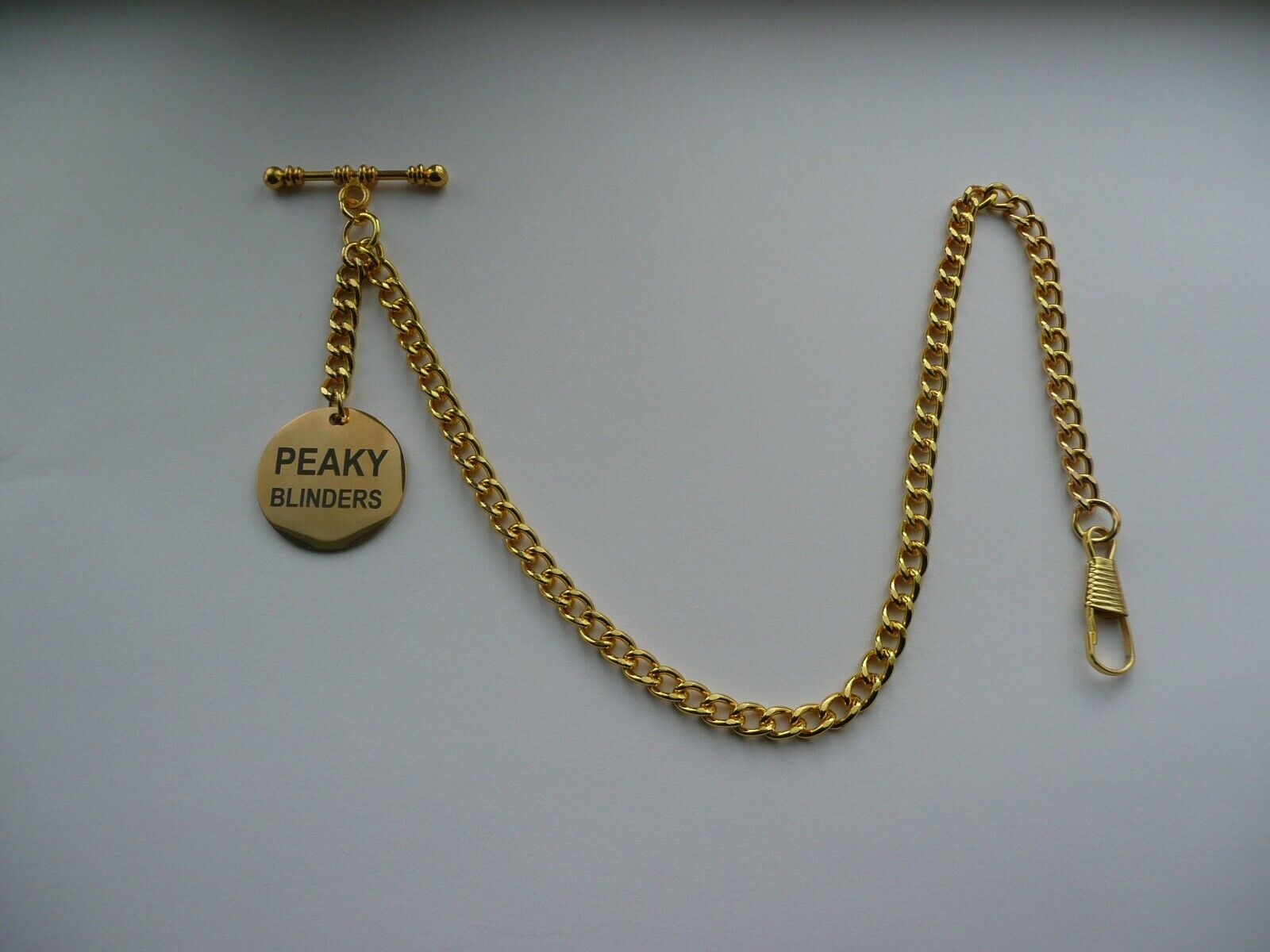 Peaky Blinders style Victorian pocket watch chain c1890 -  Portugal