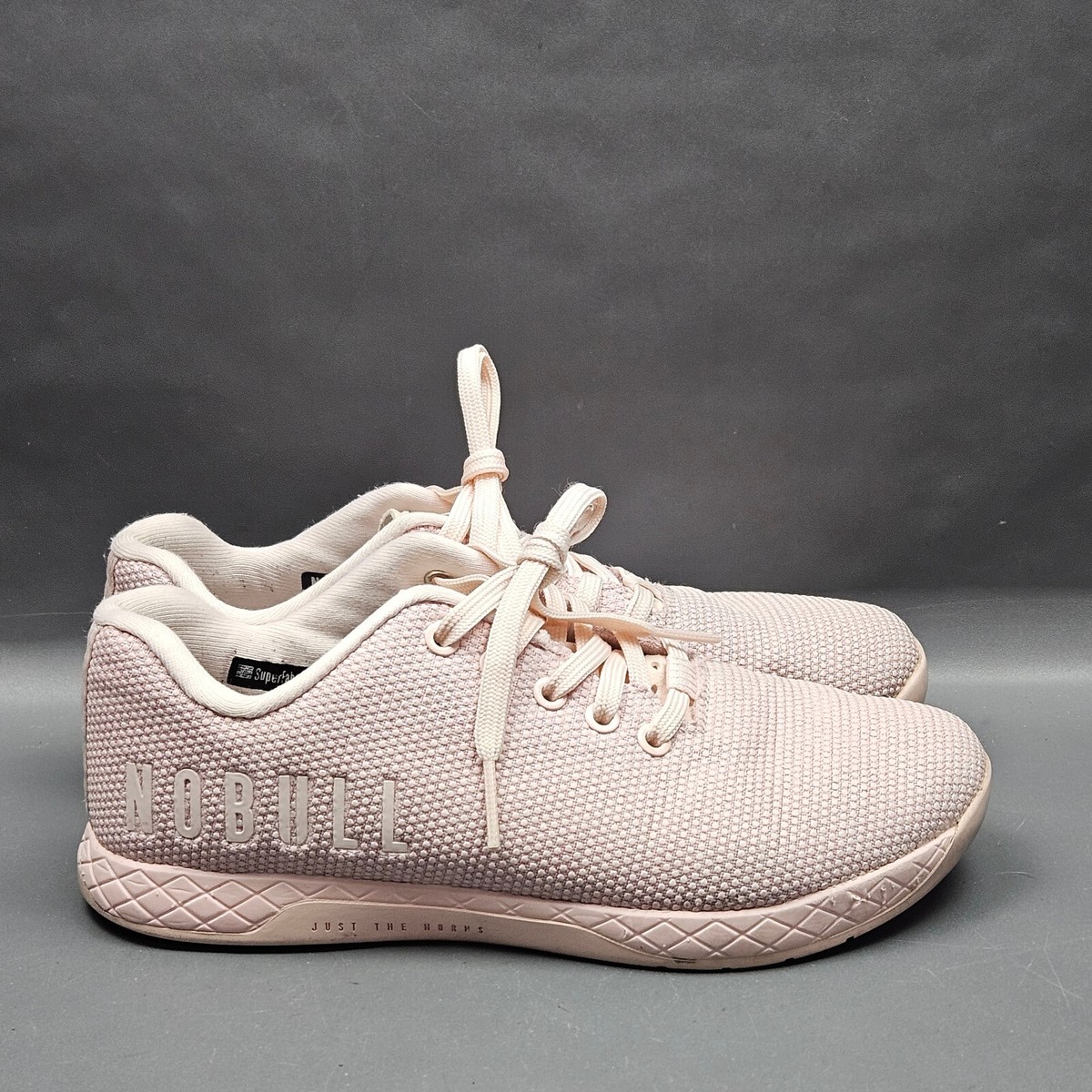 Nobull Outwork Womens Training Shoes 8.5 Pink Gym Workout 
