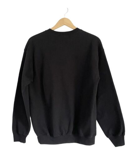 Gildan S.H.I.E.L.D Academy Black Long Sleeve Black Sweatshirt Men’s Size Medium - Picture 2 of 3