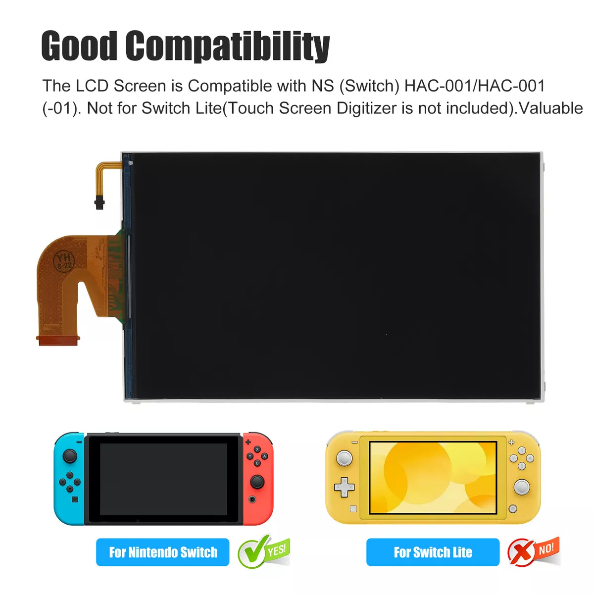 LCD Replacement for Nintendo Switch Lite