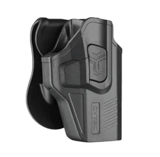 For Glock 19 23 32 Gen 1,2,3,4 Level 2 OWB Paddle Holster w Quick Release Button