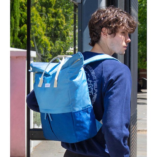 Kind Bag Backpack Large Powder Blue & Navy - Picture 6 of 6