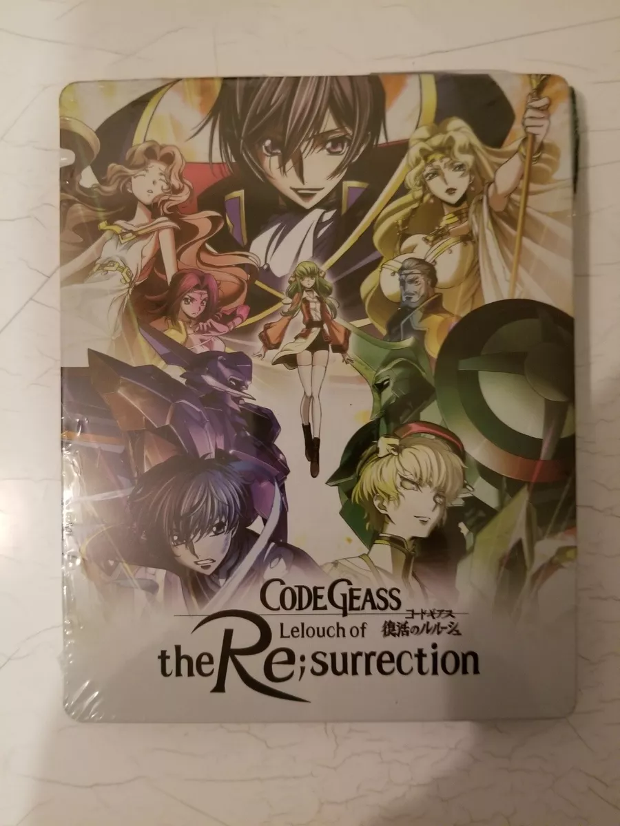 Code Geass: Lelouch of the Re;surrection Blu-ray (SteelBook)