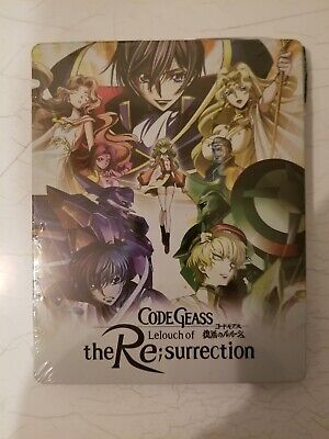 Code Geass Lelouch of the Resurrection Steelbook DVD/Blu-ray New Sealed