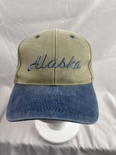 Ball Cap Alaska Snapback High Crown Embroidered Alaska In Script