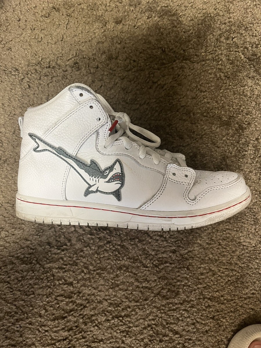 Size 8 - Nike Dunk High SB x Oski Great White Shark 2022 | eBay