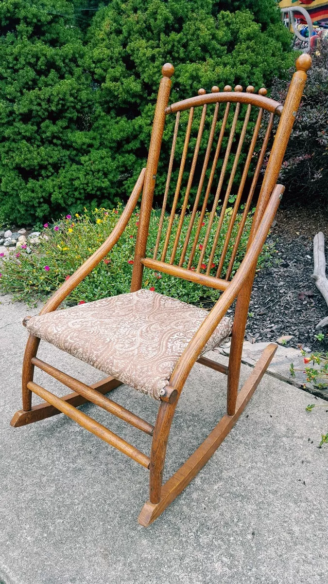 Vintage sewing rocking chair deals
