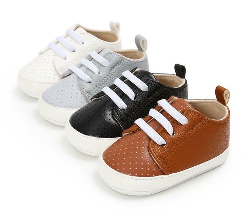 infant brown trainers