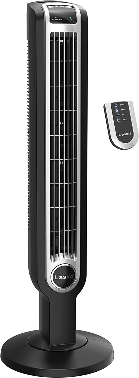 Lasko 2511 36” Oscillating 3-Speed Remote Control Tower Fan for Home, 36  Inch, B | eBay