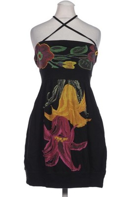 Desigual Kleid Damen Dress Damenkleid Gr. XS Baumwolle Schwarz #ork9hou