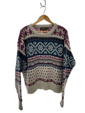 EDDIE BAUER 80s Black Tag Knit Sweater Thick XL Wool Multicolor