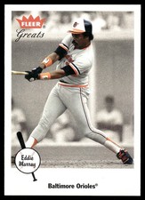 Eddie Murray 2002 Fleer Greats of the Game #76 Orioles MLB READ FREE SHIPPING