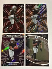 (4) 2025 Ashton Jeanty Rookie Cards (Thunderbirds, Absolute And Revolution Storm