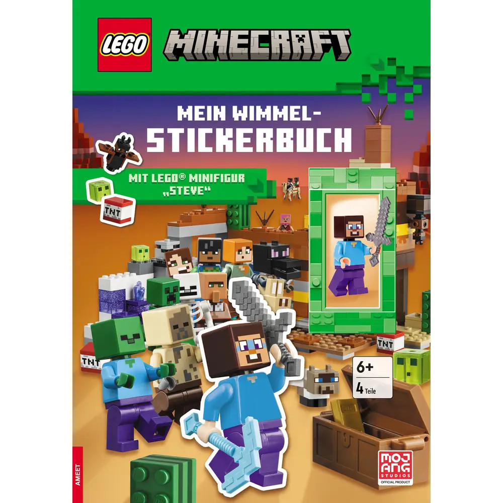 LEGO® Minecraft™ - Mein Wimmel-Stickerbuch