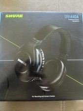 Shure SRH440A Professional Studio Over-Ear Black Wired Headphones